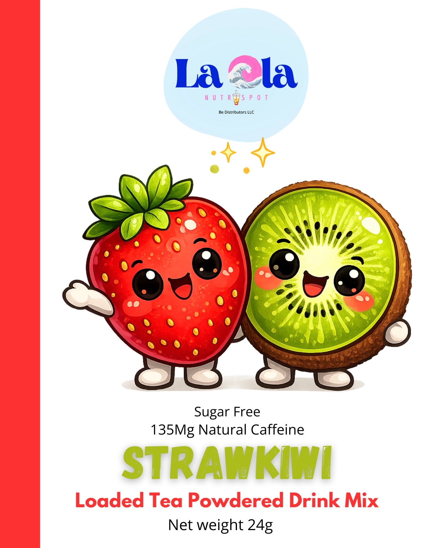 STRAWKIWI LOADED TEA