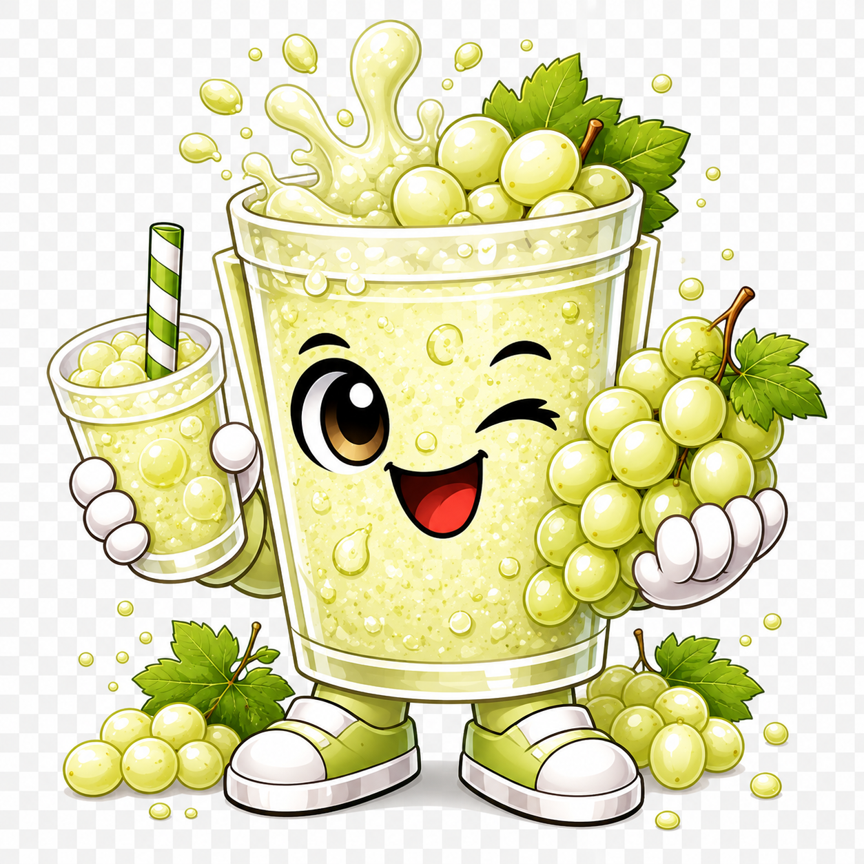 WHITE GRAPES DRINK MIX