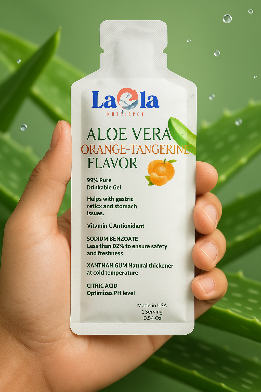 ALOE VERA ORANGE-TANGERINE TO GO