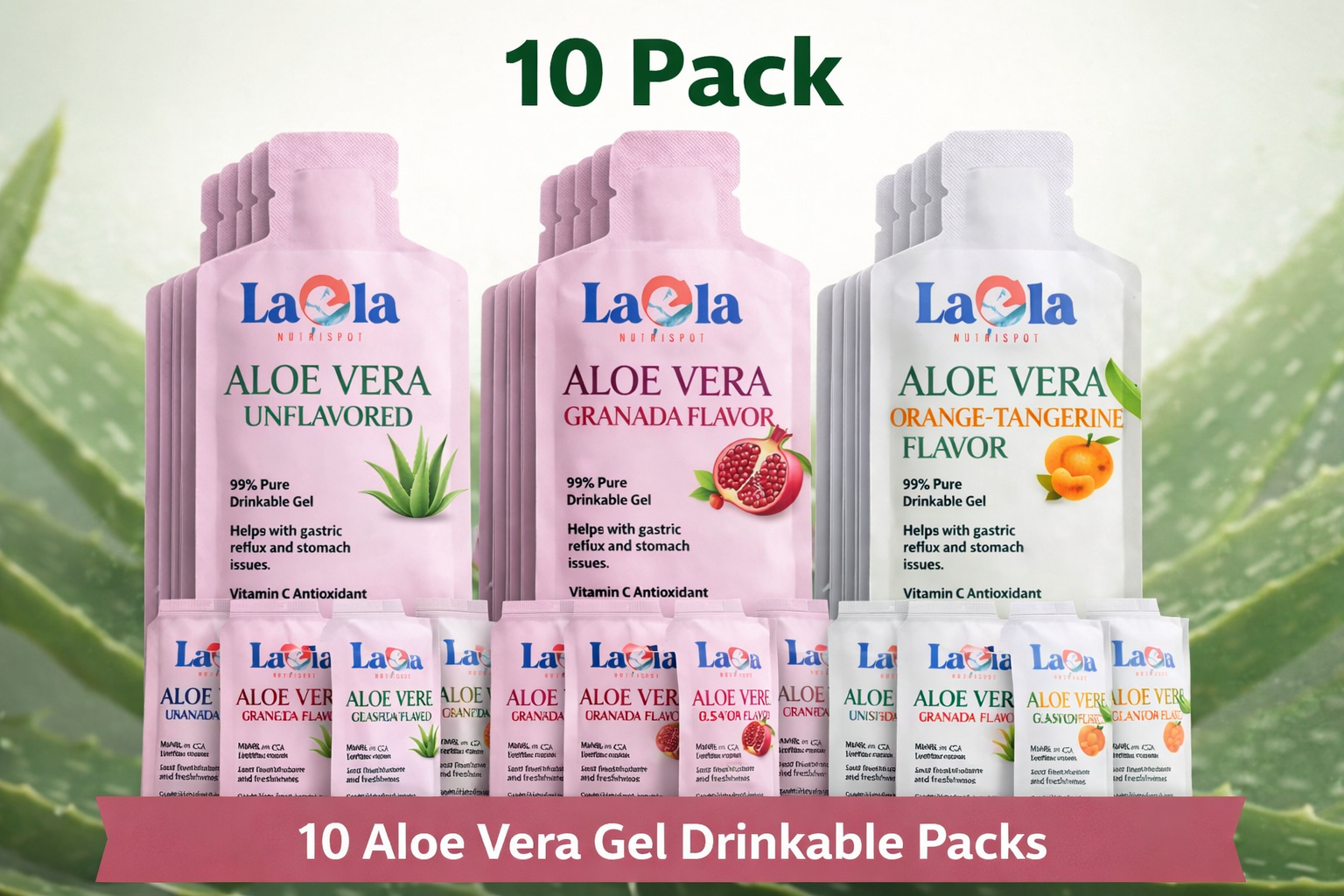 10 PACK ALOE TOGO