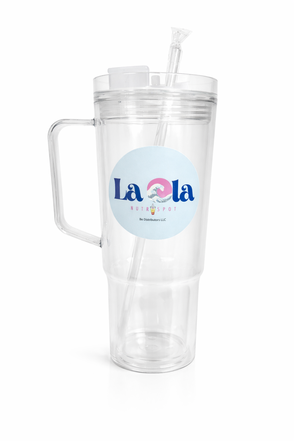 VASO ACRÍLICO REUSABLE 40oz LA OLA NUTRISPOT