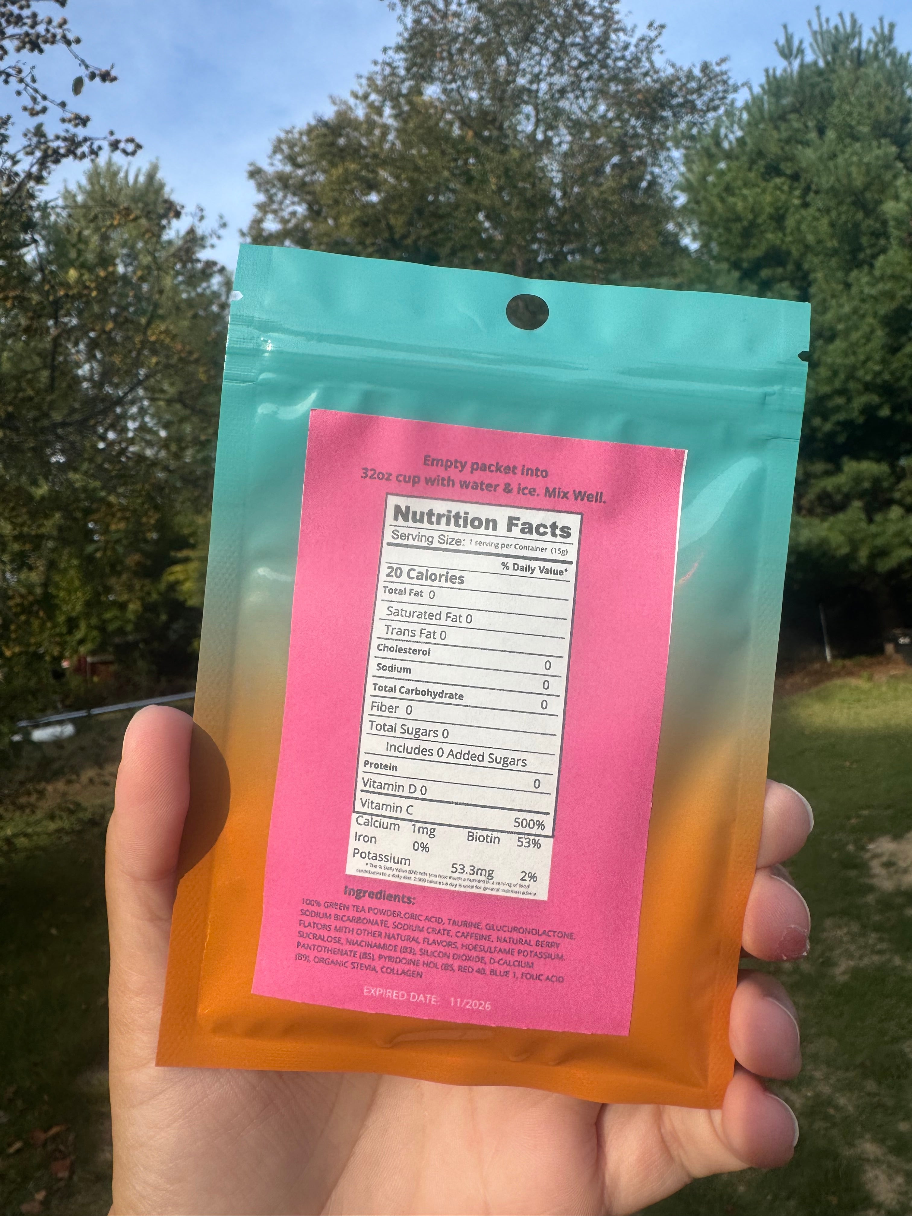 STRAWMANGO LOADED TEA